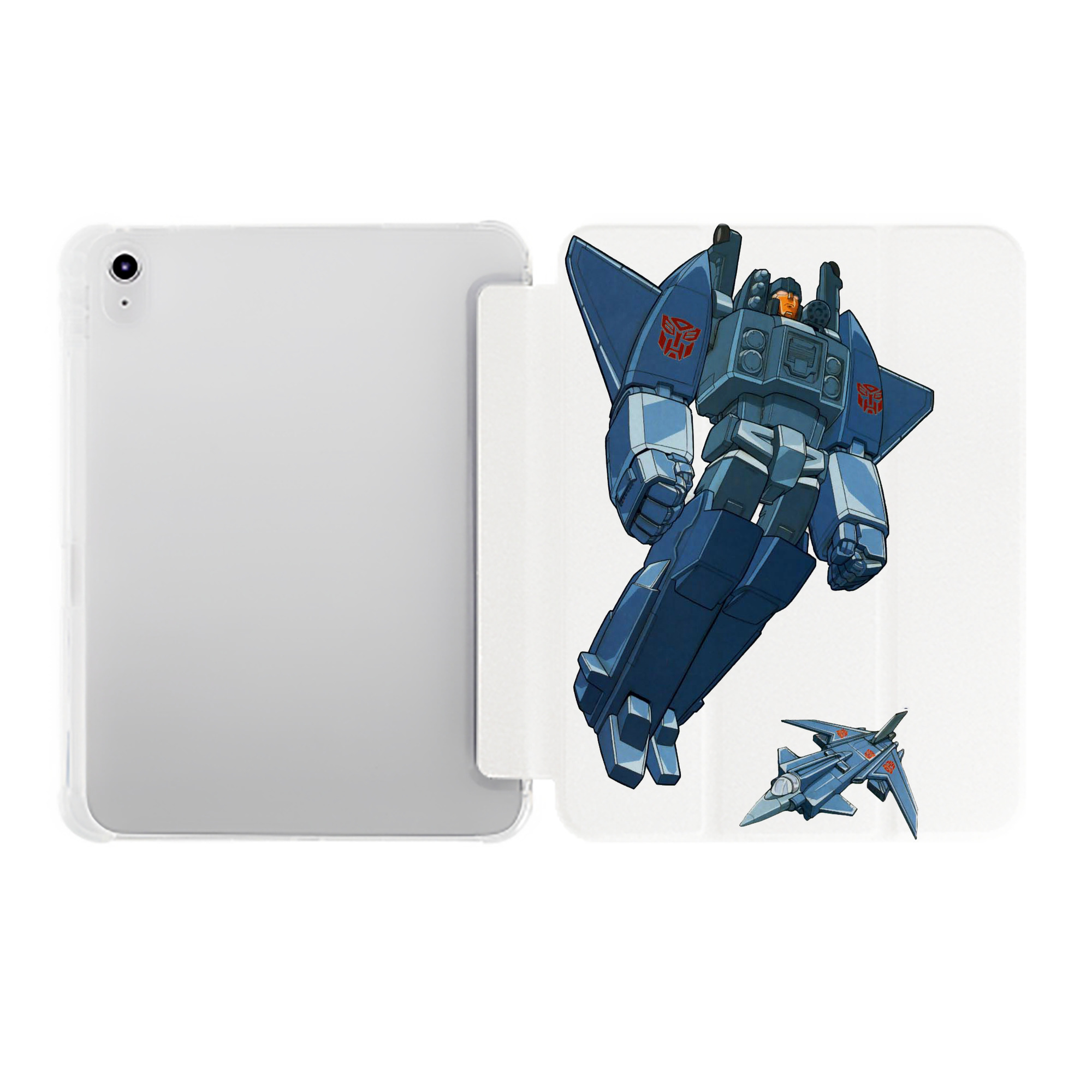 （画像用）  IPad ケース ペン収納付き 三つ折りスタンド PUレザー×シリコン 対応機種9.5/10.5/10.9インチ
